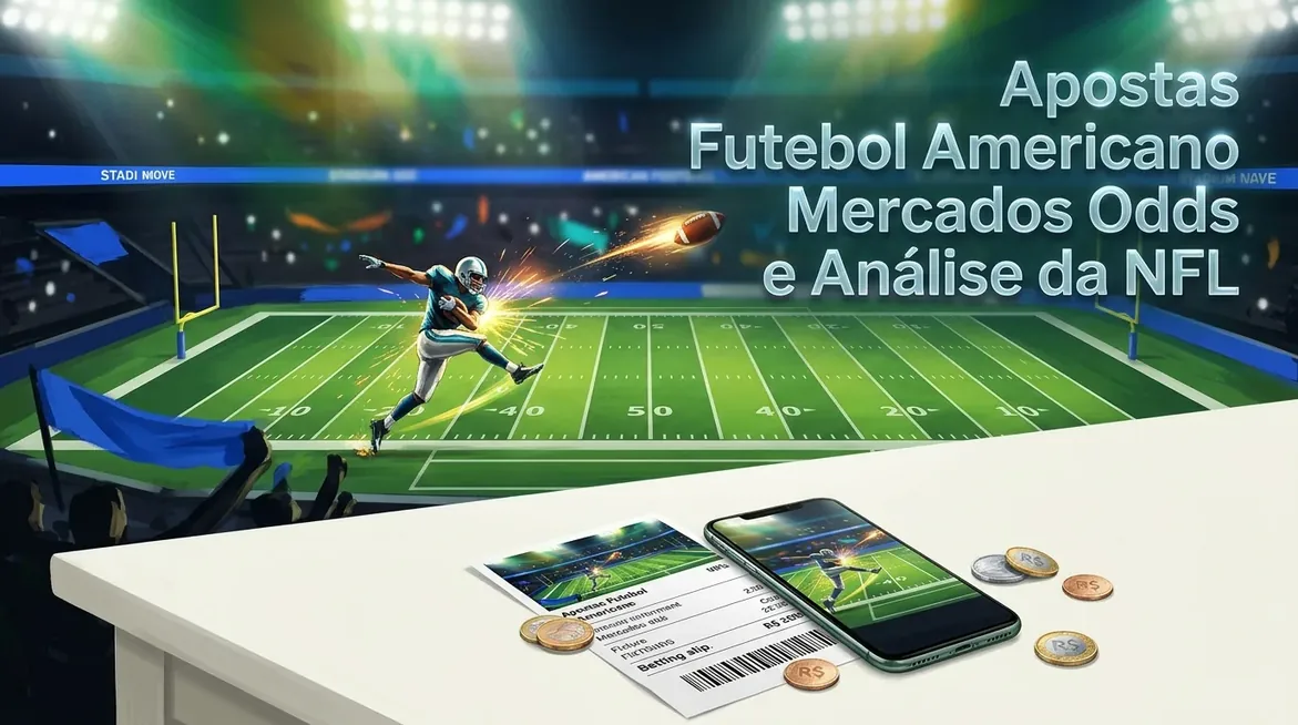 Apostas Futebol Americano Mercados Odds e Análise da NFL