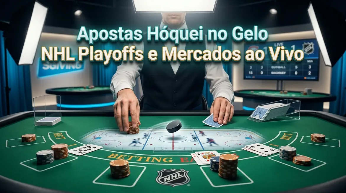 Apostas Hóquei no Gelo NHL Playoffs e Mercados ao Vivo