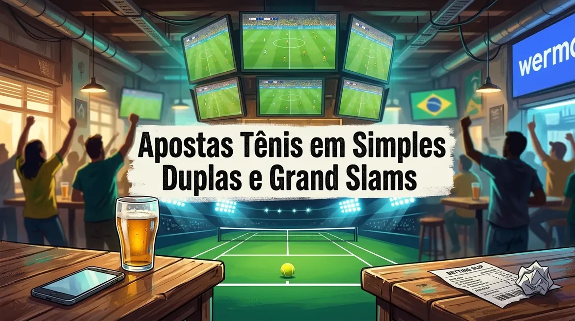 Apostas Tênis em Simples Duplas e Grand Slams