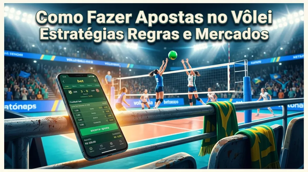 Como Fazer Apostas no Vôlei Estratégias Regras e Mercados