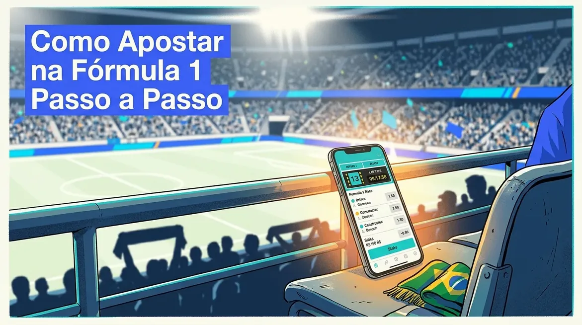 App de apostas F1 para apostar passo a passo.